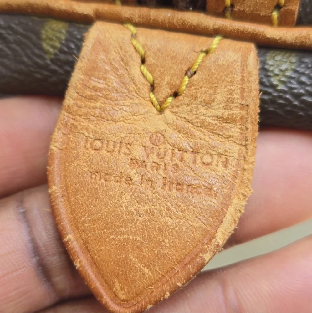 VTG Authentic Louis Vuitton Keepall 45 Brown Monogram Duffel Travel Bag Unisex - Picture 9 of 16